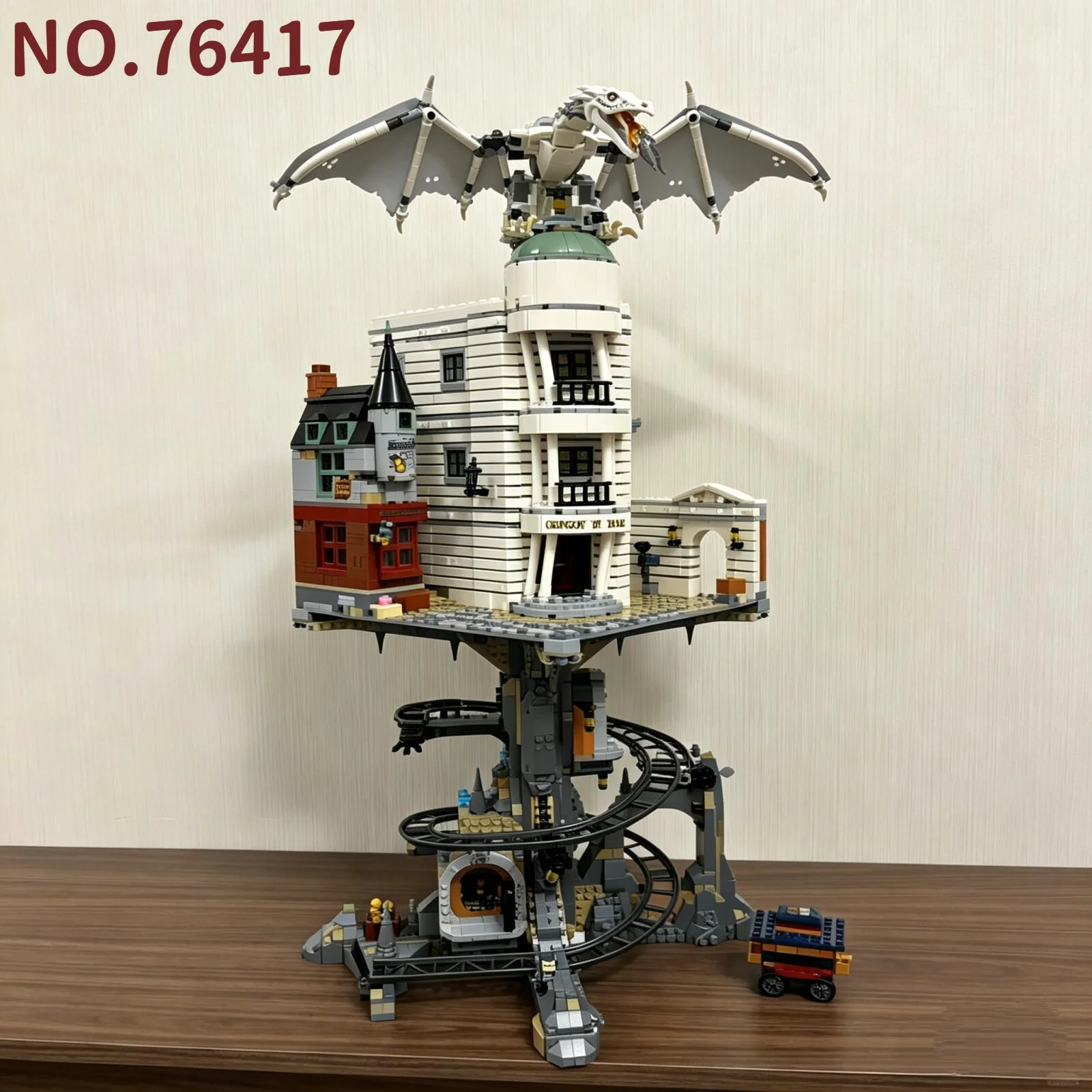 New 4803pcs Harry Wizarding World Bank Collectors Edition Ironbelly Dragon 76417 Building Blocks Model Toys For Birthday Gifts
New 4803pcs Harry Wizarding World Bank Collectors Edition Ironbelly Dragon 76417 Building Blocks Model Toys For Birthday Gifts