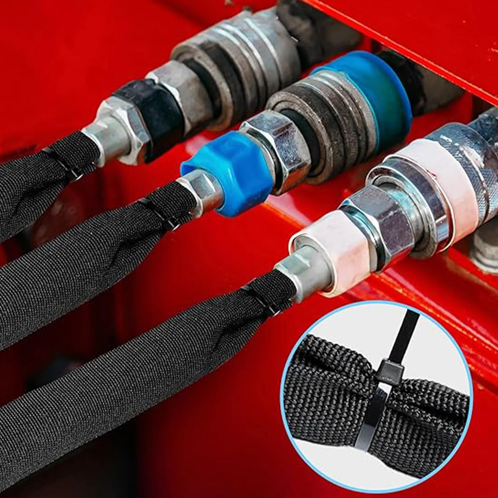 8m Hose Sleeves Hollow Braided Nylon Cable Protector High Strength Wear Resistant Line Protection Sleeve for Power Data Wires
8m Hose Sleeves Hollow Braided Nylon Cable Protector High Strength Wear Resistant Line Protection Sleeve for Power Data Wires