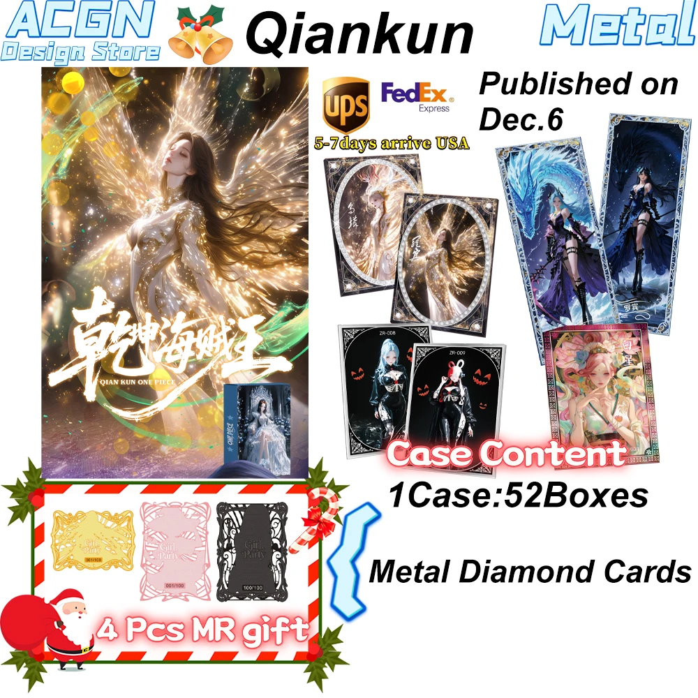 Оптовая продажа аниме-карточек Qiankun One Piece, все серии, металлическая карта с бриллиантами ACG CCG TCG, подарок для хобби
Оптовая продажа аниме-карточек Qiankun One Piece, все серии, металлическая карта с бриллиантами ACG CCG TCG, подарок для хобби