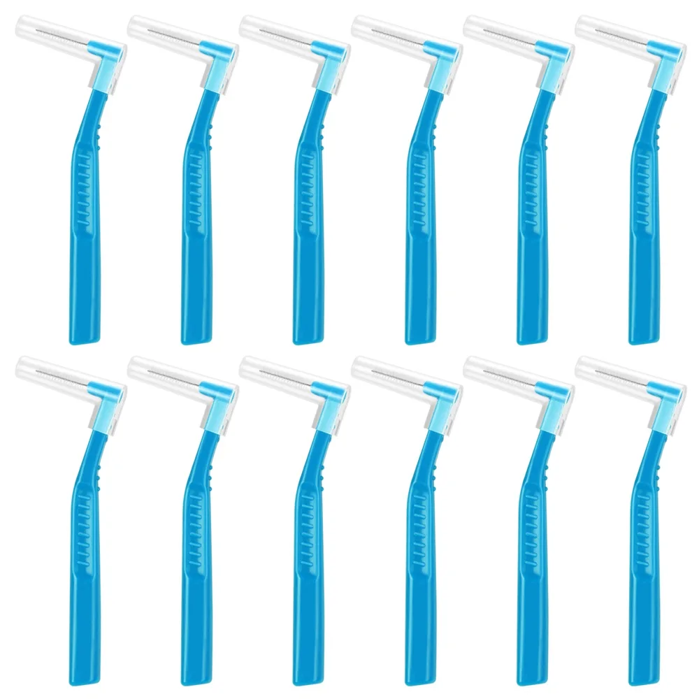 L-shape Interdental Brushes 0.7-1.2mm, Dental Orthodontics Flosser Between Teeth Cleaning, Oral Care Soft Toothbrush(Pack of 12)
L-shape Interdental Brushes 0.7-1.2mm, Dental Orthodontics Flosser Between Teeth Cleaning, Oral Care Soft Toothbrush(Pack of 12)