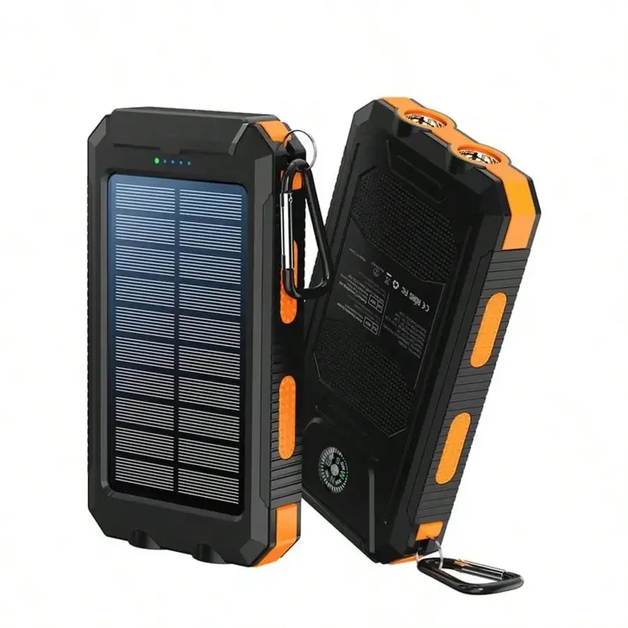 10000mAh Solar Charger Power Bank -Portable Solar Phone Battery Panel Charger, USB Port Battery Pack Charger Portable For All Ce
10000mAh Solar Charger Power Bank -Portable Solar Phone Battery Panel Charger, USB Port Battery Pack Charger Portable For All Ce