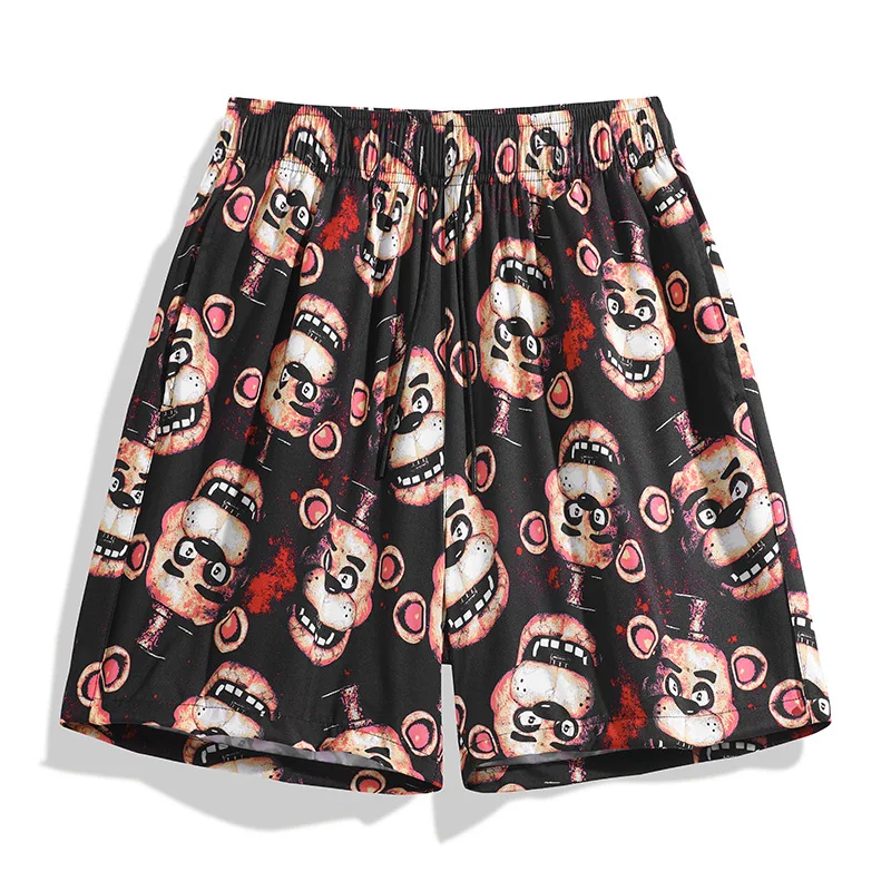 Printed sweatpants men's and women's same loose casual pants ice silk quick-drying pants beach pants five-point D013
Printed sweatpants men's and women's same loose casual pants ice silk quick-drying pants beach pants five-point D013