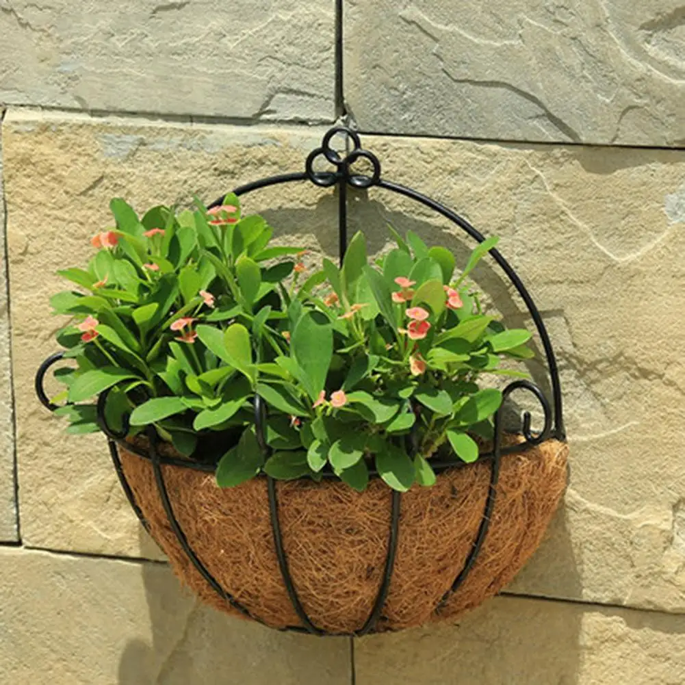 2Pcs Coconut Fiber Plant Liners - Durable Design Reduces Watering Time; Perfect For Garden And Yard Hanging Baskets; Eco-friendl
2Pcs Coconut Fiber Plant Liners - Durable Design Reduces Watering Time; Perfect For Garden And Yard Hanging Baskets; Eco-friendl
