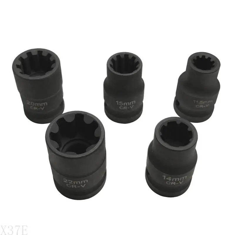 X37E 5x/Set Special Sleeve onvenient Brake Caliper Socket Auto Repair Hand Tools
X37E 5x/Set Special Sleeve onvenient Brake Caliper Socket Auto Repair Hand Tools