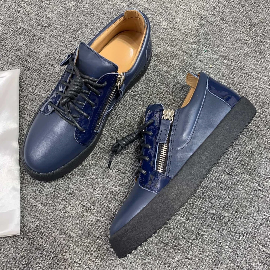 Top Quality Casual Sneakers for Men Brand Designer Women Tennis shoes Luxury Genuine Leather GZ Loafers Sports shoes 35-48 G0429
Top Quality Casual Sneakers for Men Brand Designer Women Tennis shoes Luxury Genuine Leather GZ Loafers Sports shoes 35-48 G0429