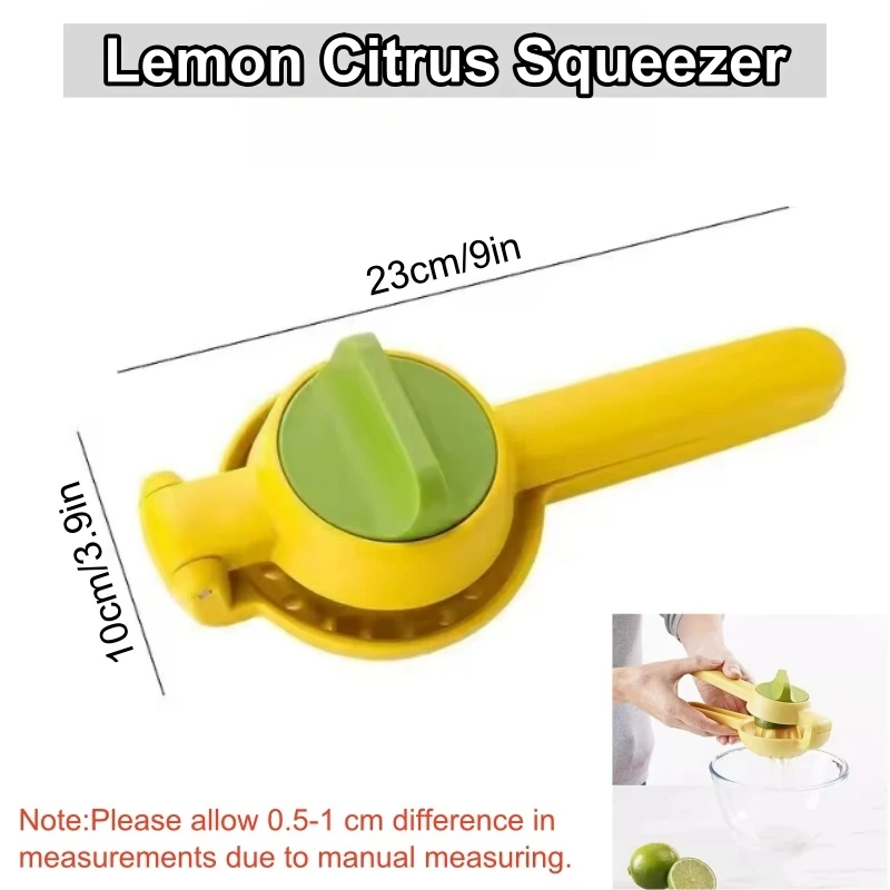 2-In-1 Hand Juicer Lemon Lime Squeezer Portable Juicer Simple Juicer Home Utilities Tool Max Extraction Manual Citrus Juicer
2-In-1 Hand Juicer Lemon Lime Squeezer Portable Juicer Simple Juicer Home Utilities Tool Max Extraction Manual Citrus Juicer