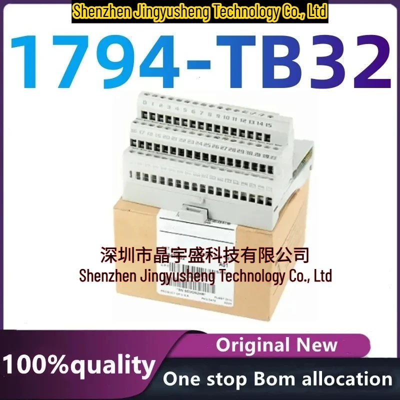100% New Original 1794-TB32 Processor PLC Controller Electronic Components
100% New Original 1794-TB32 Processor PLC Controller Electronic Components