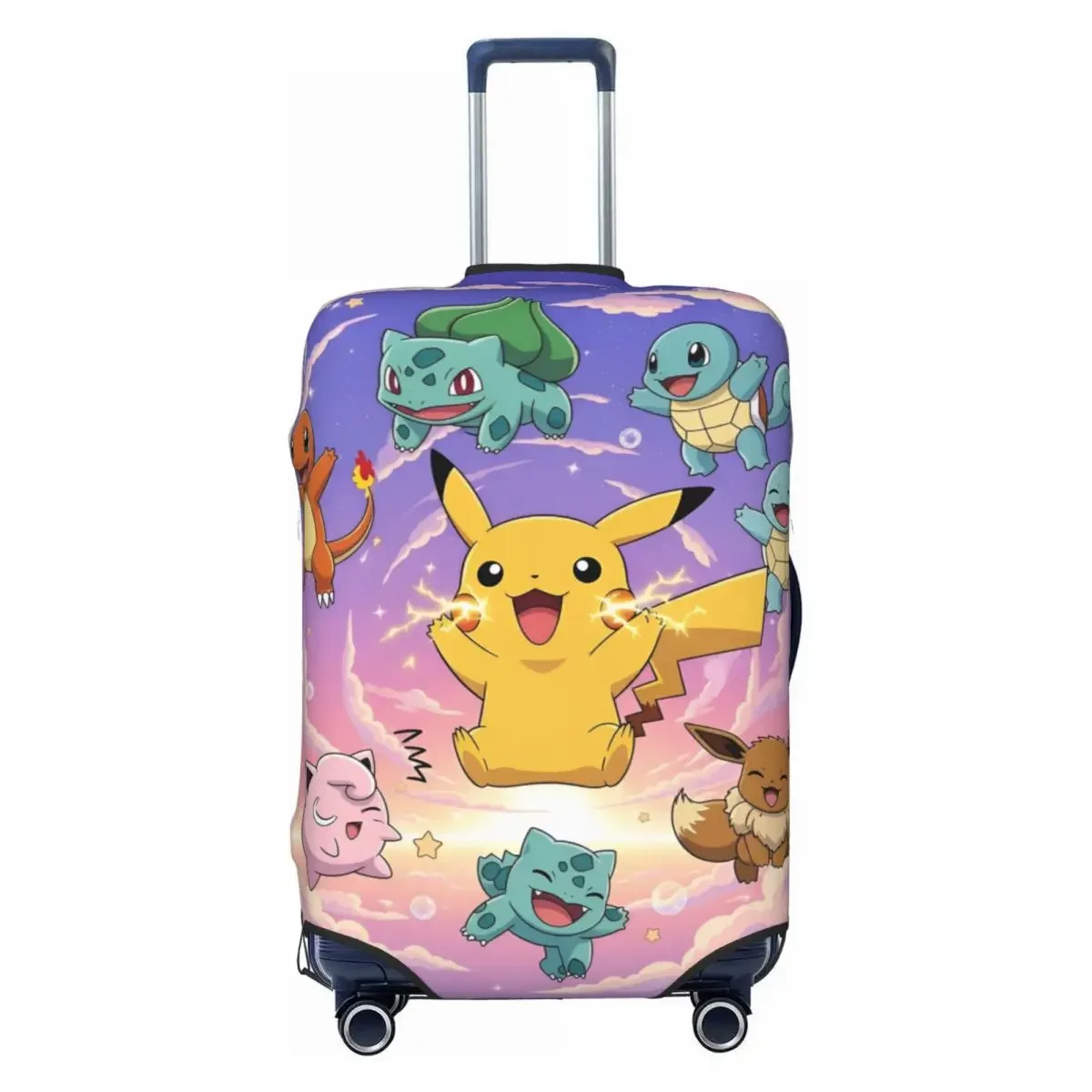 Anti-Scratch Washable Luggage Cover P-Pikachizer High Elasticity Fits 18-32 Inch Suitcases Dustproof For Outdoor Travel Use
Anti-Scratch Washable Luggage Cover P-Pikachizer High Elasticity Fits 18-32 Inch Suitcases Dustproof For Outdoor Travel Use