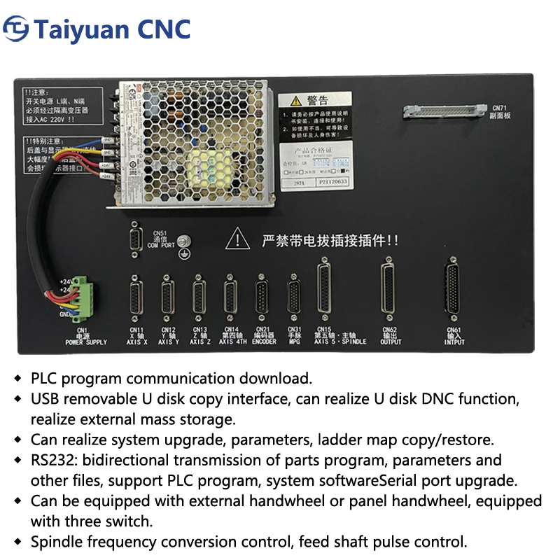 High Precision 4 Axis CNC Turning Center With Live Tooling For Complex Machining