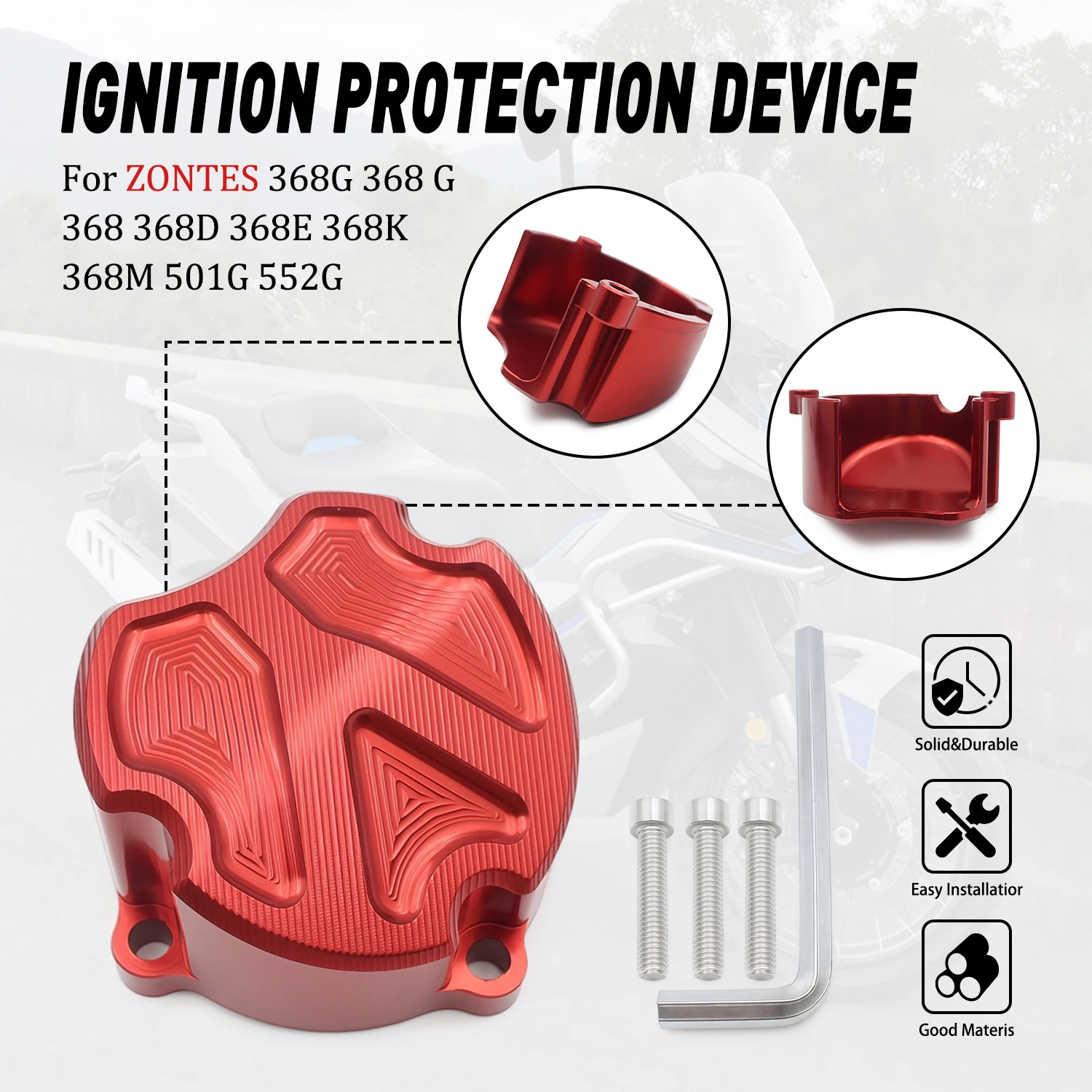 Accessories water tank protection cover water pump water tank decorative cover For ZONTES 368G 501G 368D 368M 368K 368E 552G
Accessories water tank protection cover water pump water tank decorative cover For ZONTES 368G 501G 368D 368M 368K 368E 552G
