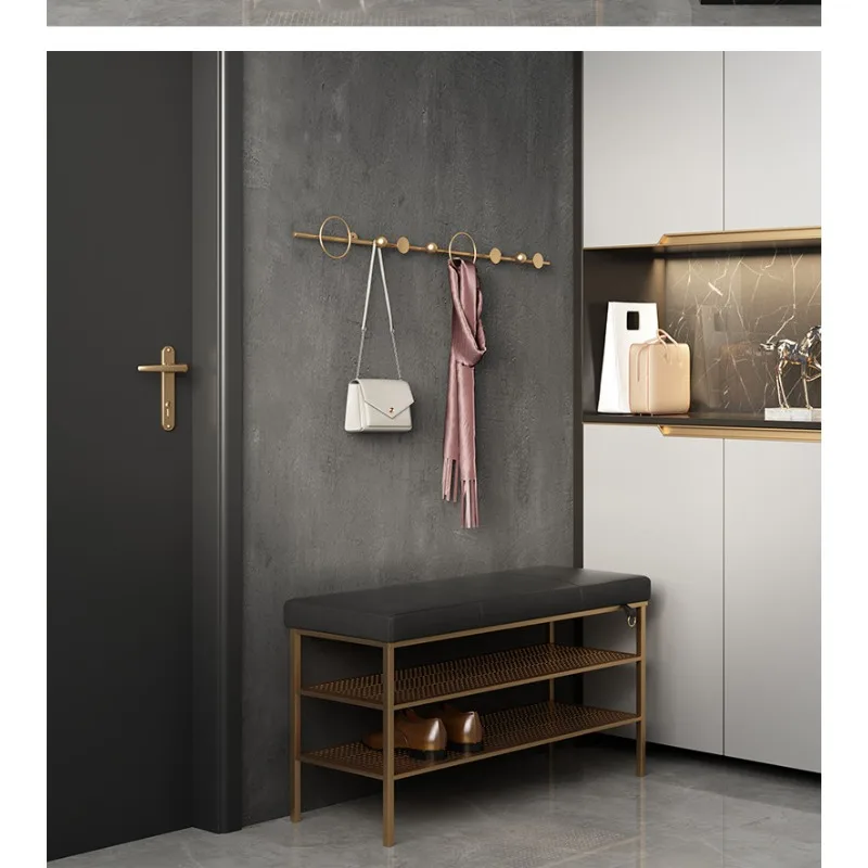 Italian light luxury wall hanger household living room clothes rack wall entrance entrance door coat rack
Italian light luxury wall hanger household living room clothes rack wall entrance entrance door coat rack