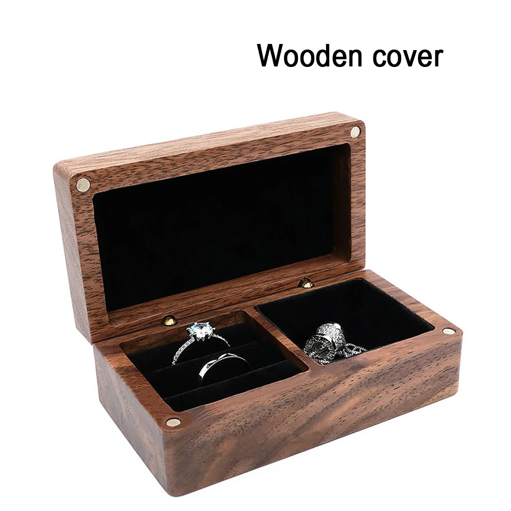 Wooden Jewelry Box Earrings Necklace Ring Storage Box Exquisite Valentine's Day High Gift Packaging Box Jewelry Display Stand
Wooden Jewelry Box Earrings Necklace Ring Storage Box Exquisite Valentine's Day High Gift Packaging Box Jewelry Display Stand