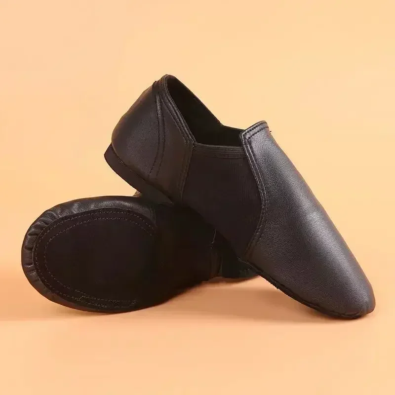 Wholesale Camel Black Genuine Leather Adult Ballet Modern Latin Jazz Social Dance Low Heels Soft Sole Antiskid Shoes
Wholesale Camel Black Genuine Leather Adult Ballet Modern Latin Jazz Social Dance Low Heels Soft Sole Antiskid Shoes