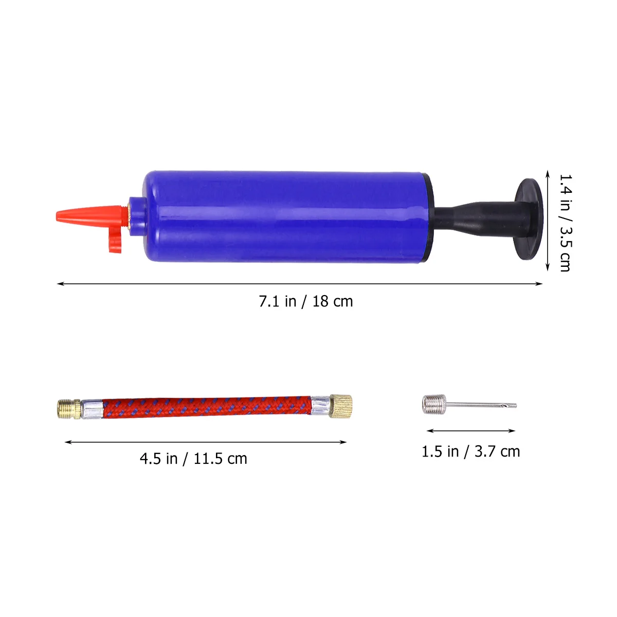 Plastic Inflator Pump Football Volleyball Basketball Lightweight Hose Adapter Needle Storage Ideal Sports Air
Plastic Inflator Pump Football Volleyball Basketball Lightweight Hose Adapter Needle Storage Ideal Sports Air