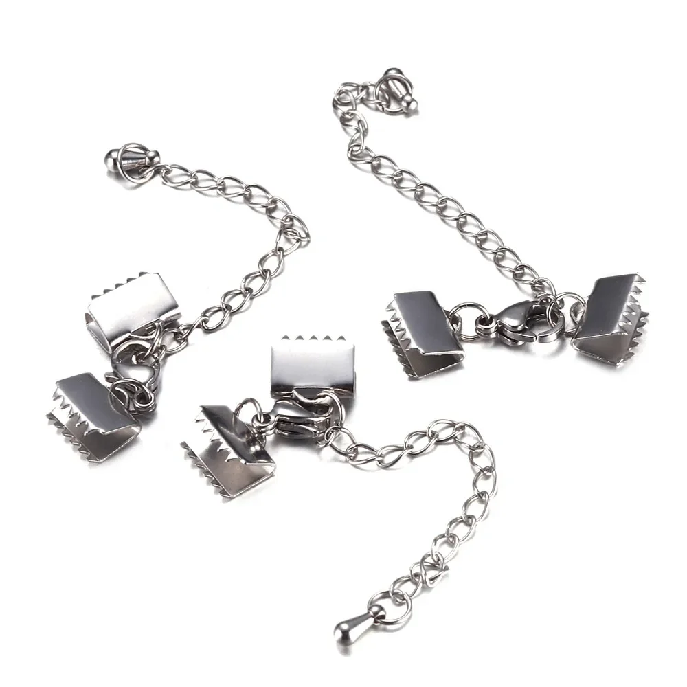 10pcs/lot Wholesale Stainless Steel Lobster Clasps Extend Chain Crimp Beads For Jewelry DIY Making Connectors Accessories
10pcs/lot Wholesale Stainless Steel Lobster Clasps Extend Chain Crimp Beads For Jewelry DIY Making Connectors Accessories