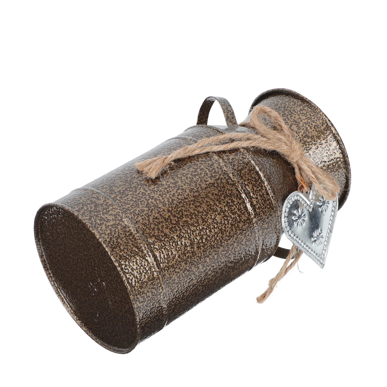 1Pcs Vintage Iron Flower Bucket Welding Flower Pot Room Decoration Planting Bucket Storage Container Iron Plant Pot
1Pcs Vintage Iron Flower Bucket Welding Flower Pot Room Decoration Planting Bucket Storage Container Iron Plant Pot