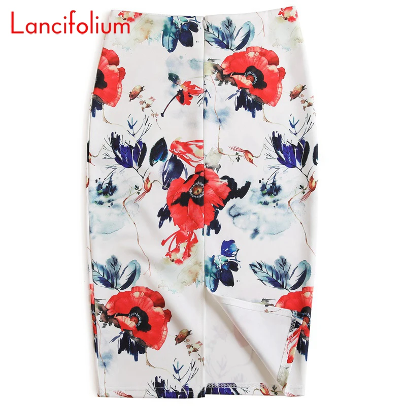 Floral Print High Waist Pencil Skirt Fashion Bodycon Back Aplit Office Womens WORK Summer Vintage Knee Length Skirts 28 Colors
Floral Print High Waist Pencil Skirt Fashion Bodycon Back Aplit Office Womens WORK Summer Vintage Knee Length Skirts 28 Colors