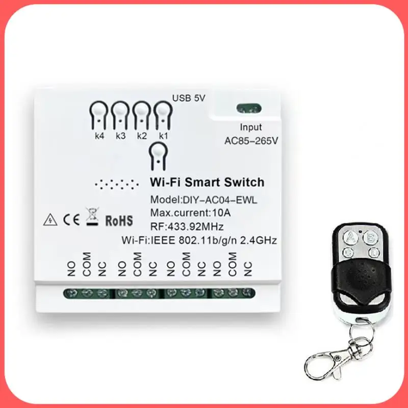 X12A-Ewelink Wi-Fi + RF433 умный переключатель 85-265 В Wi-Fi Smartlife модуль домашней автоматизации модуль двигателя занавески гаражной двери
X12A-Ewelink Wi-Fi + RF433 умный переключатель 85-265 В Wi-Fi Smartlife модуль домашней автоматизации модуль двигателя занавески гаражной двери