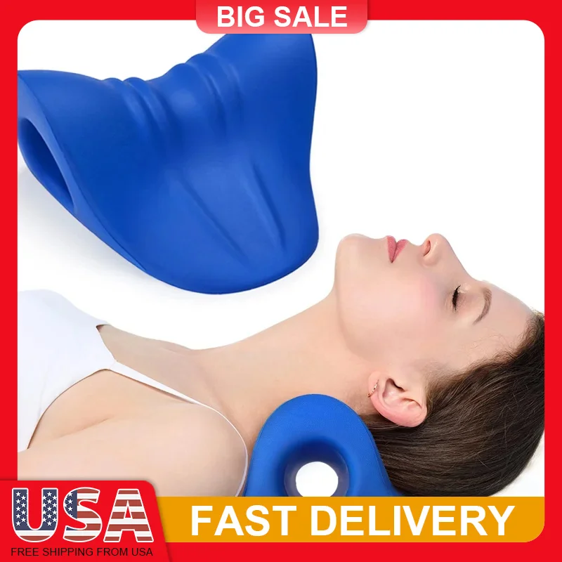 Snail Shape Neck Shoulder Relaxer Cervical Traction Device for PainRelief Spine Alignment Posture Correction Chiropractic Pillow
Snail Shape Neck Shoulder Relaxer Cervical Traction Device for PainRelief Spine Alignment Posture Correction Chiropractic Pillow