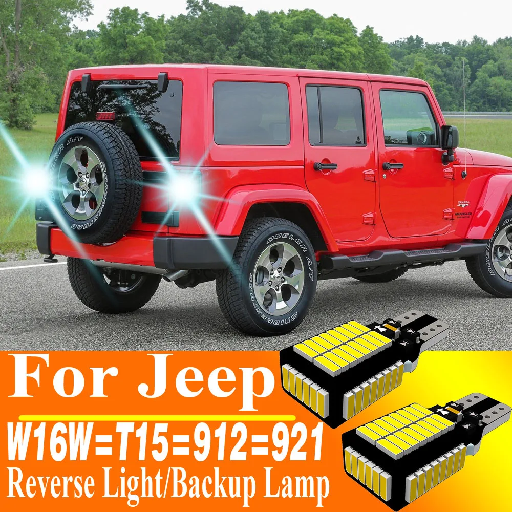 2 шт. W16W T15 921 912 светодиодная лампа заднего хода Canbus автомобильная резервная лампа для Jeep Wrangler JK Compass Renegade Grand Cherokee Patriot
2 шт. W16W T15 921 912 светодиодная лампа заднего хода Canbus автомобильная резервная лампа для Jeep Wrangler JK Compass Renegade Grand Cherokee Patriot