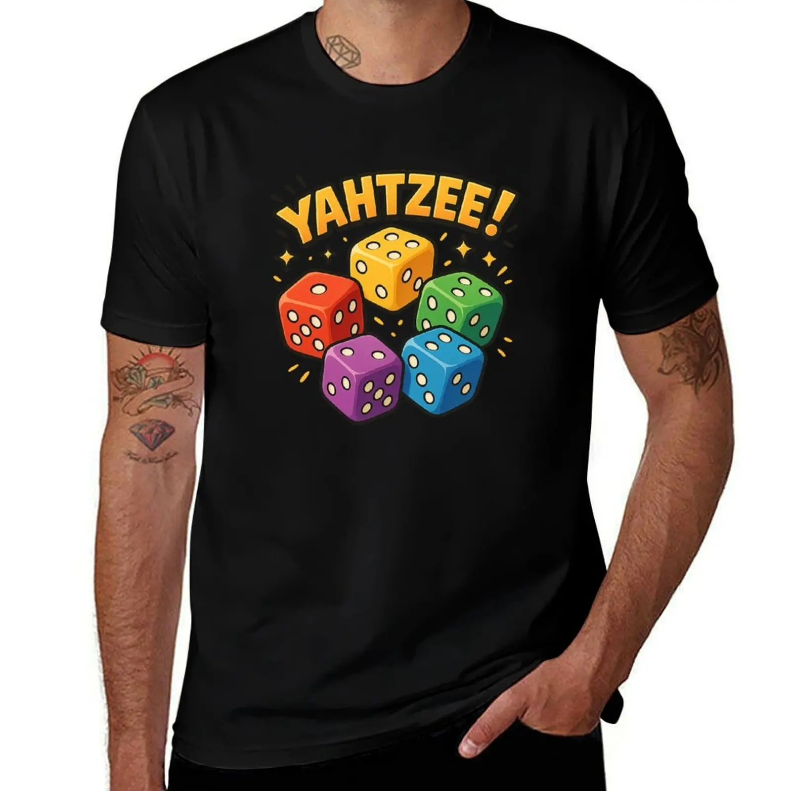 YAHTZEE! — Dice of Destiny T-Shirt Clothing affliction shirts funny gifts graphic t shirt vintage men t shirt
YAHTZEE! — Dice of Destiny T-Shirt Clothing affliction shirts funny gifts graphic t shirt vintage men t shirt