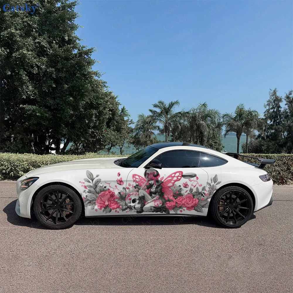 2pcs Gothic Girl Sticker, Durable, Fade-Resistant, Self-Adhesive PVC Waterproof & Scratch-Resistant Stickers, Car Accessory Gift
2pcs Gothic Girl Sticker, Durable, Fade-Resistant, Self-Adhesive PVC Waterproof & Scratch-Resistant Stickers, Car Accessory Gift