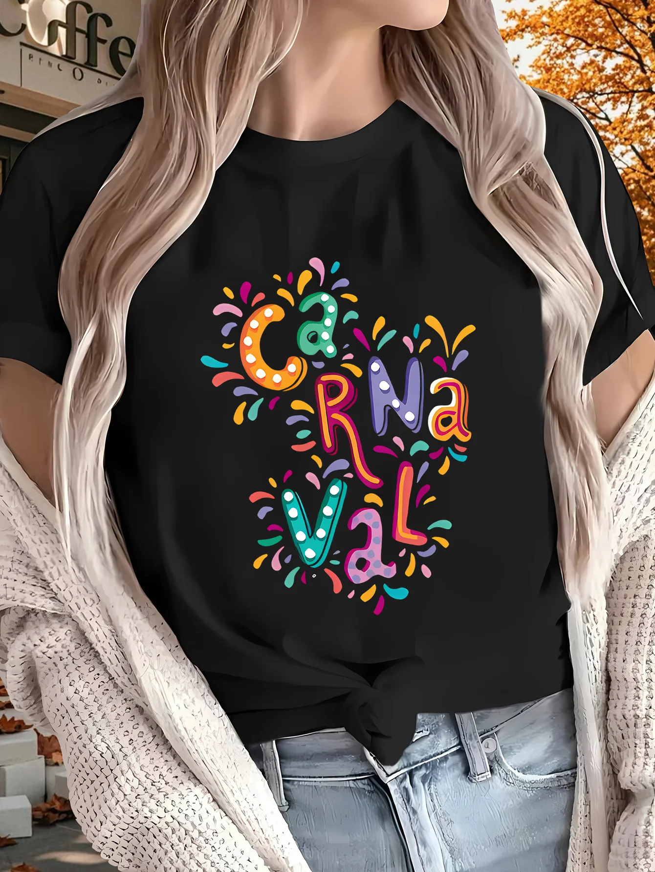Optional All Seasons for Outdoor Gatherings Carnival Carnivalgift Women'S T-Shirt Summer Printed
Optional All Seasons for Outdoor Gatherings Carnival Carnivalgift Women'S T-Shirt Summer Printed