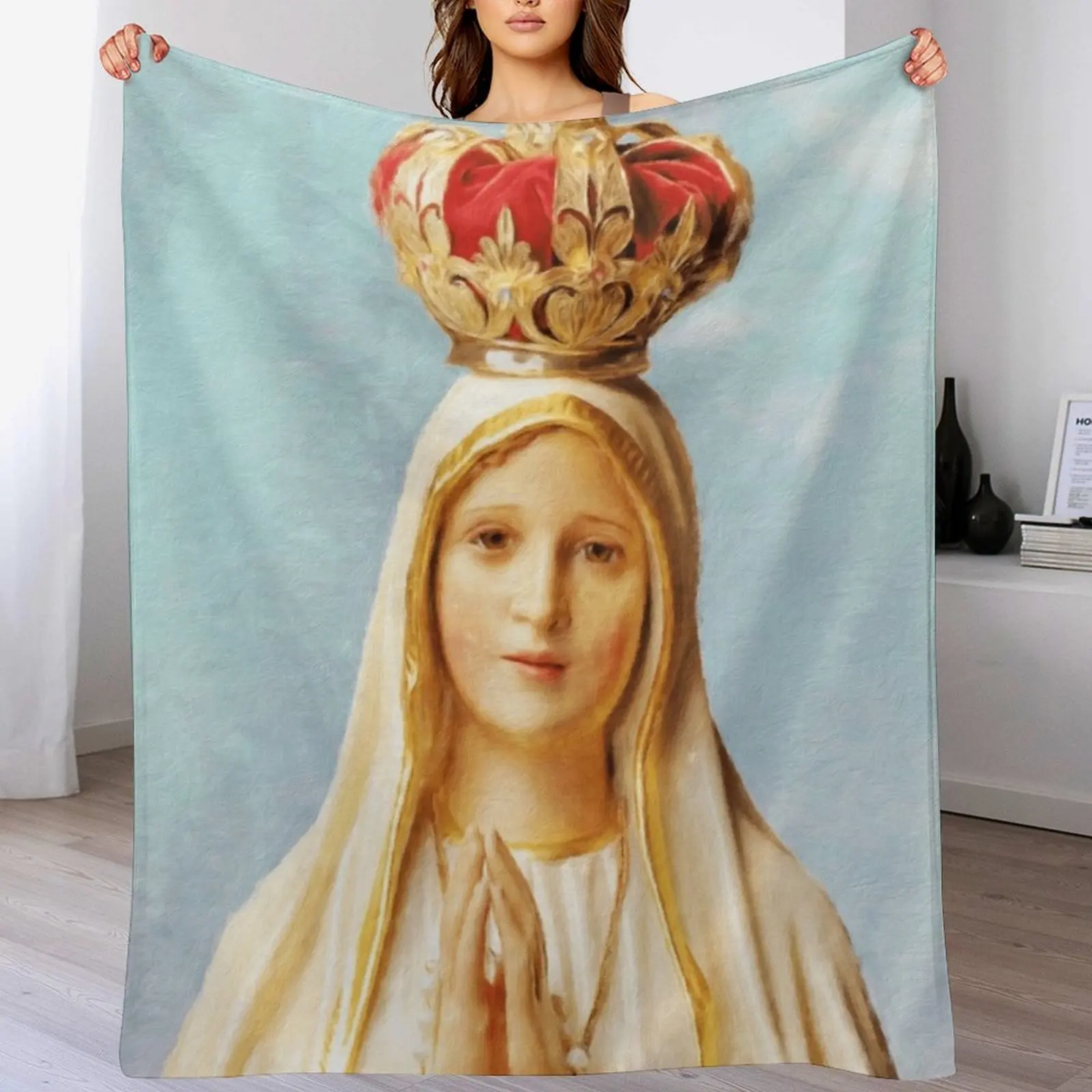 Our Lady of Fatima Throw Blanket manga Travel Luxury Designer Loose Blankets
Our Lady of Fatima Throw Blanket manga Travel Luxury Designer Loose Blankets