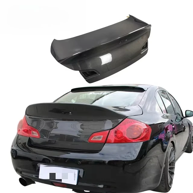 Для Infiniti G37 седан задняя крышка багажника высокого качества G37 купе багажник из углеродного волокна 
Для Infiniti G37 седан задняя крышка багажника высокого качества G37 купе багажник из углеродного волокна