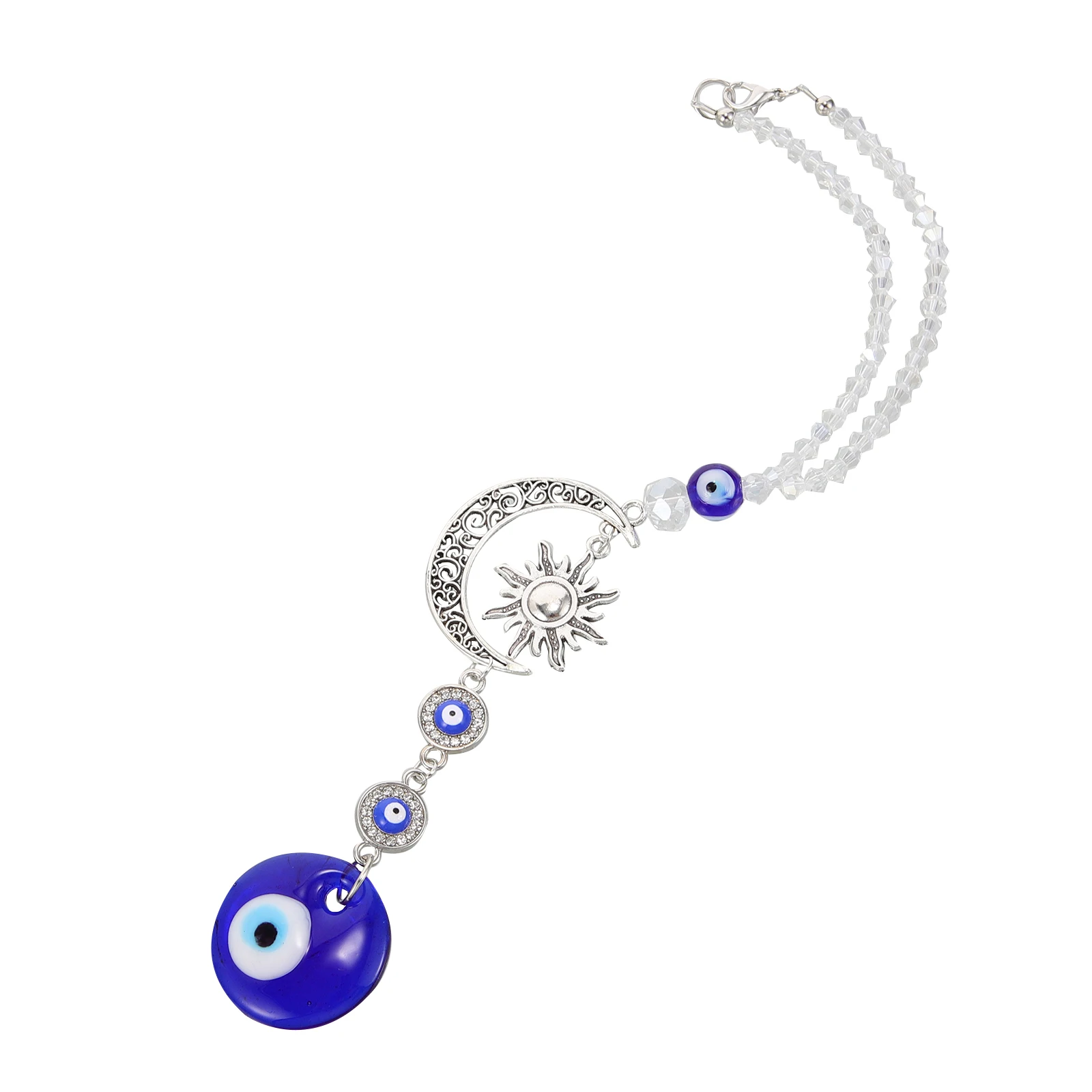 Evil Eye Mirror Charm Crystal Hanging Ornament Rear View Decor Accessories Car Interior Decor Vehicle Mirror Hanging Car
Evil Eye Mirror Charm Crystal Hanging Ornament Rear View Decor Accessories Car Interior Decor Vehicle Mirror Hanging Car