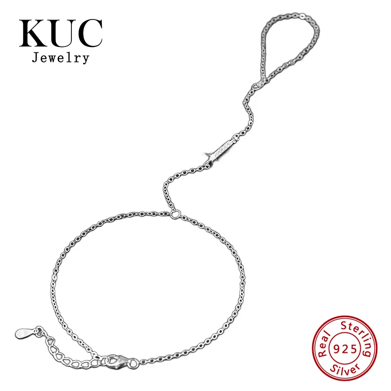 Minimalist Fine Jewelry 925 Sterling Silver Chic Trendy Zircon Ring Hand Chain Bracelet Suitable for Women
Minimalist Fine Jewelry 925 Sterling Silver Chic Trendy Zircon Ring Hand Chain Bracelet Suitable for Women