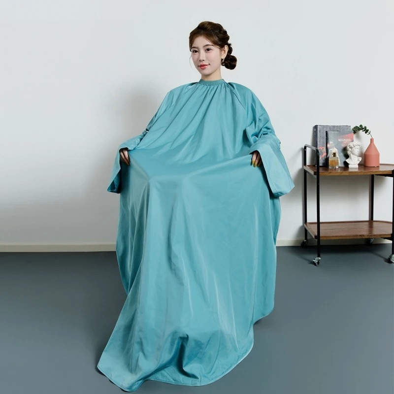 Smooth Barber Cape Hairsalon Exclusive Hair Cutting Capes Hairdressing Cloaks Long Sleeves Barber Robe Hairdresser Haircut Gown
Smooth Barber Cape Hairsalon Exclusive Hair Cutting Capes Hairdressing Cloaks Long Sleeves Barber Robe Hairdresser Haircut Gown