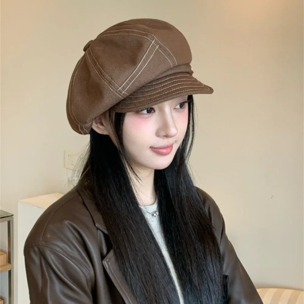 Trendy Korean Denim Beret Versatile Newsboy Octagonal Hats Spring Autumn Casual Painter Hat Outdoor
Trendy Korean Denim Beret Versatile Newsboy Octagonal Hats Spring Autumn Casual Painter Hat Outdoor