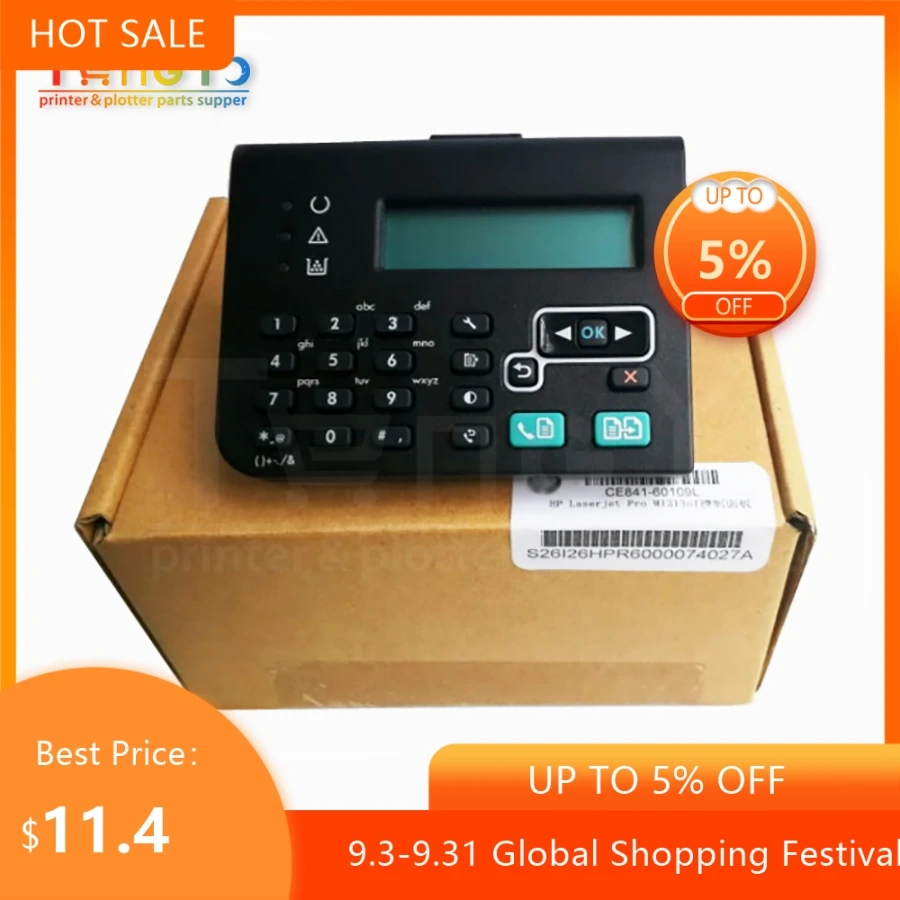 Оригинальный новый CE841-60110 CE841-60109 Панель управления в сборе для HP LaserJet M1210 M1212 M1213 M1217 1218MFP Дисплей/клавиатура/светодиод
Оригинальный новый CE841-60110 CE841-60109 Панель управления в сборе для HP LaserJet M1210 M1212 M1213 M1217 1218MFP Дисплей/клавиатура/светодиод