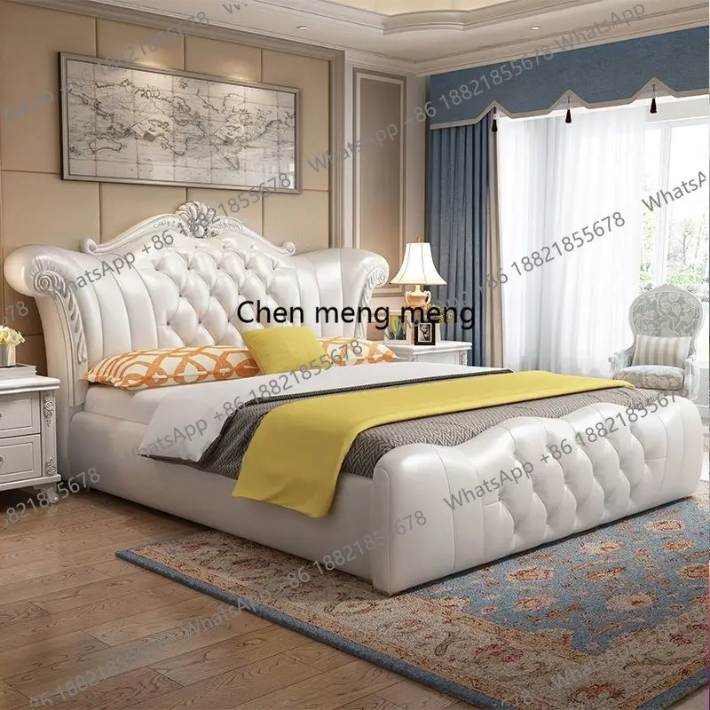 White Hotel Bed Creative Decoration Cloud Italian Fashion Comfortable Ergonomic Bed Professional Camas De Casal Home Decor
White Hotel Bed Creative Decoration Cloud Italian Fashion Comfortable Ergonomic Bed Professional Camas De Casal Home Decor