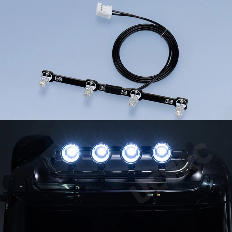 JUWUBA LED Roof Spotlight PCB Board 5V Lighting for 1/14 Tamiya RC Dump Truck BENZ Arocs 56366 4151 8×4 Car Accessories
JUWUBA LED Roof Spotlight PCB Board 5V Lighting for 1/14 Tamiya RC Dump Truck BENZ Arocs 56366 4151 8×4 Car Accessories