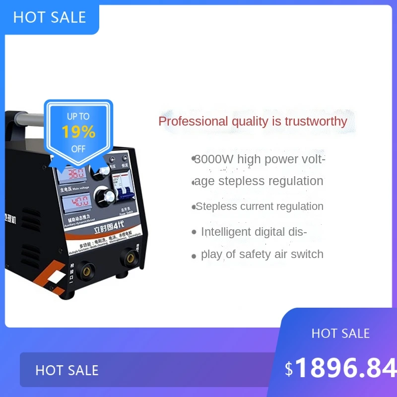 07293000W 220V Stainless Steel Weld Bead Processor Argon Arc Welding Spot Cleaning & Electrolytic Polishing Machin
07293000W 220V Stainless Steel Weld Bead Processor Argon Arc Welding Spot Cleaning & Electrolytic Polishing Machin