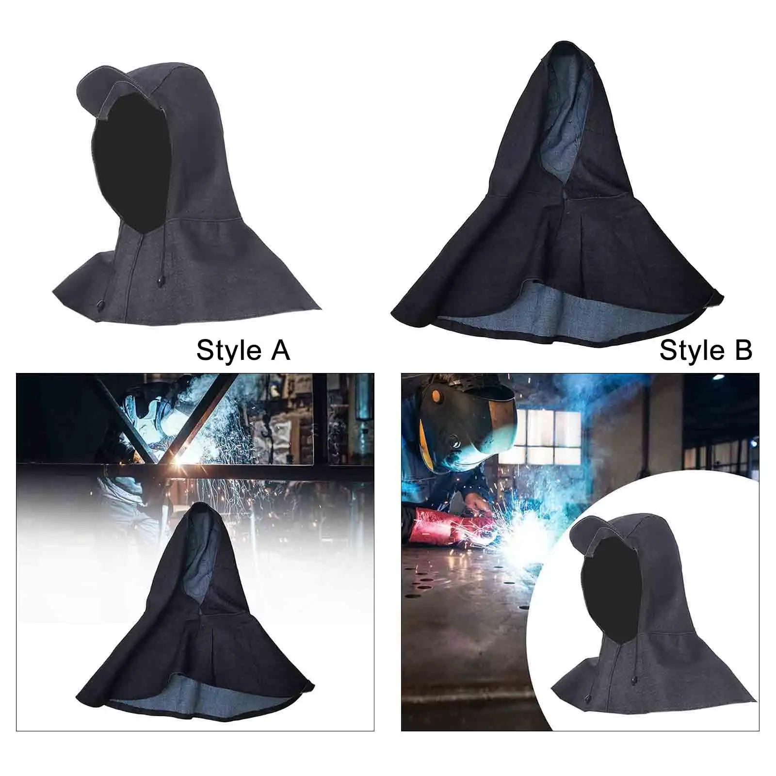 Cloth Welding Cap Hood with Neck Shoulders Protection Professional Grinding Welding Helmet
Cloth Welding Cap Hood with Neck Shoulders Protection Professional Grinding Welding Helmet