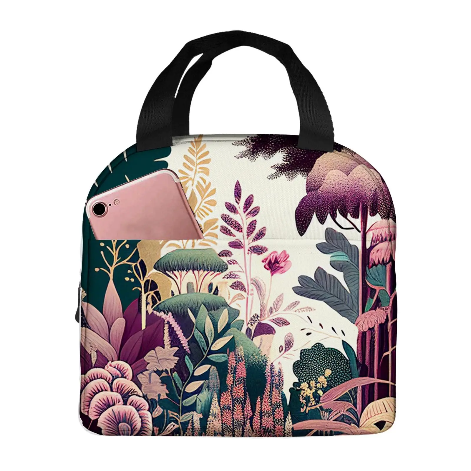 Reusable Leakproof Lunch Box for Work Office Picnic or Travel,Beautiful Botanical and Colors Lunch Bag
Reusable Leakproof Lunch Box for Work Office Picnic or Travel,Beautiful Botanical and Colors Lunch Bag