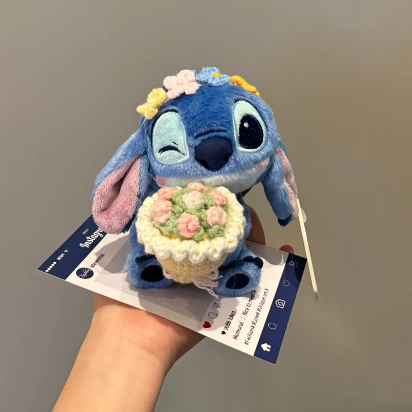 Official Disney Stitch Keychain Stitch Plush Flower Bouquet Stuffed Animal Gift for Girls Girlfriends and Besties on Birthday
Official Disney Stitch Keychain Stitch Plush Flower Bouquet Stuffed Animal Gift for Girls Girlfriends and Besties on Birthday