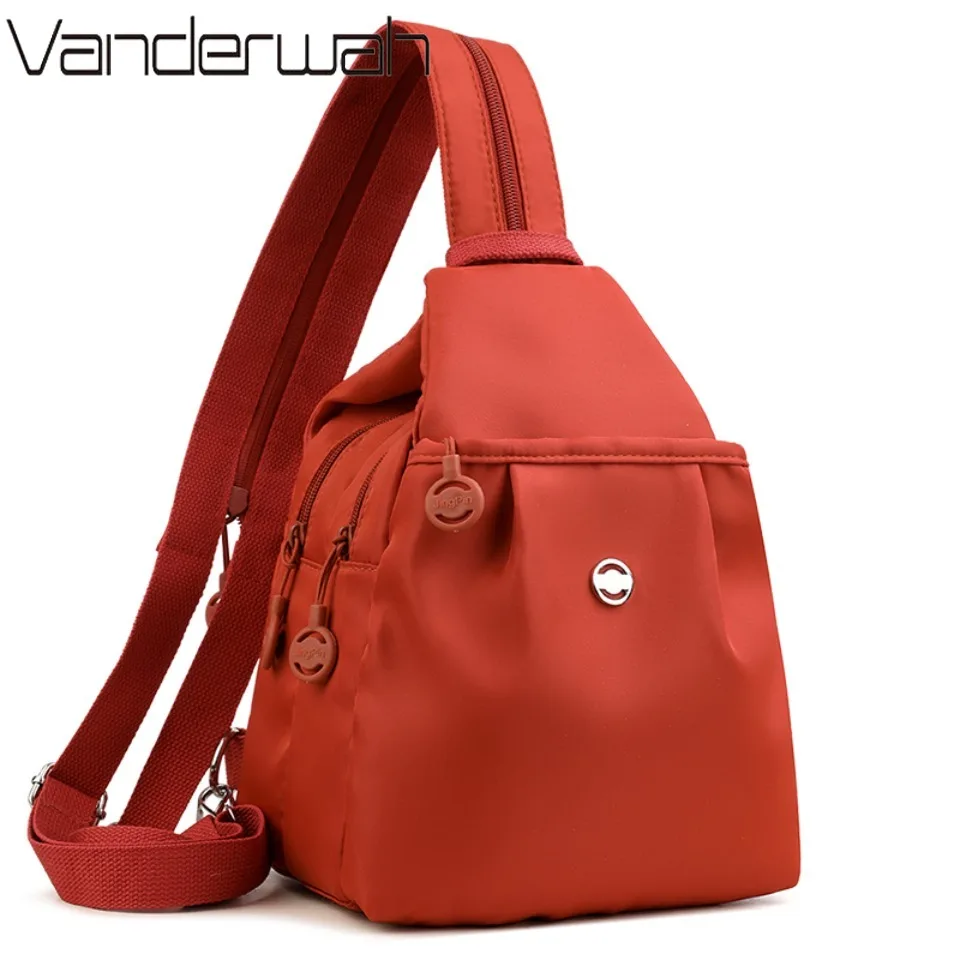 Women's Backpack Waterproof Casual Travel Bagpack for Teenage Girl Nylon Rucksack School Bookbag Two Layers Chest Shoulder Bag
Women's Backpack Waterproof Casual Travel Bagpack for Teenage Girl Nylon Rucksack School Bookbag Two Layers Chest Shoulder Bag