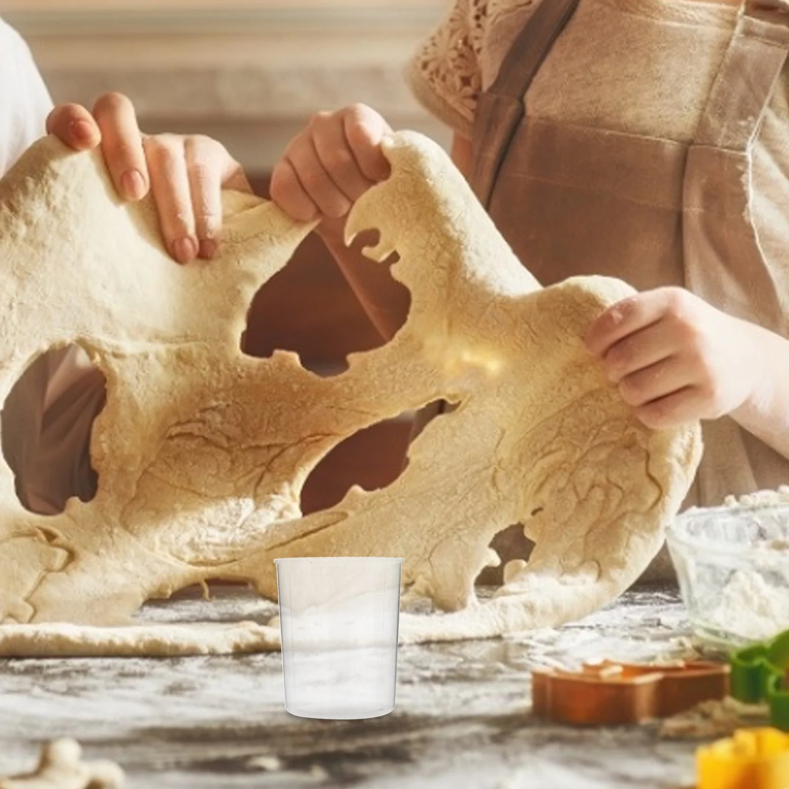 50Pcs Plastic Measuring Cups Clear Graduated Sturdy Liquid Measuring Beakers for Baking Cooking Mixing Ml Measurement
50Pcs Plastic Measuring Cups Clear Graduated Sturdy Liquid Measuring Beakers for Baking Cooking Mixing Ml Measurement