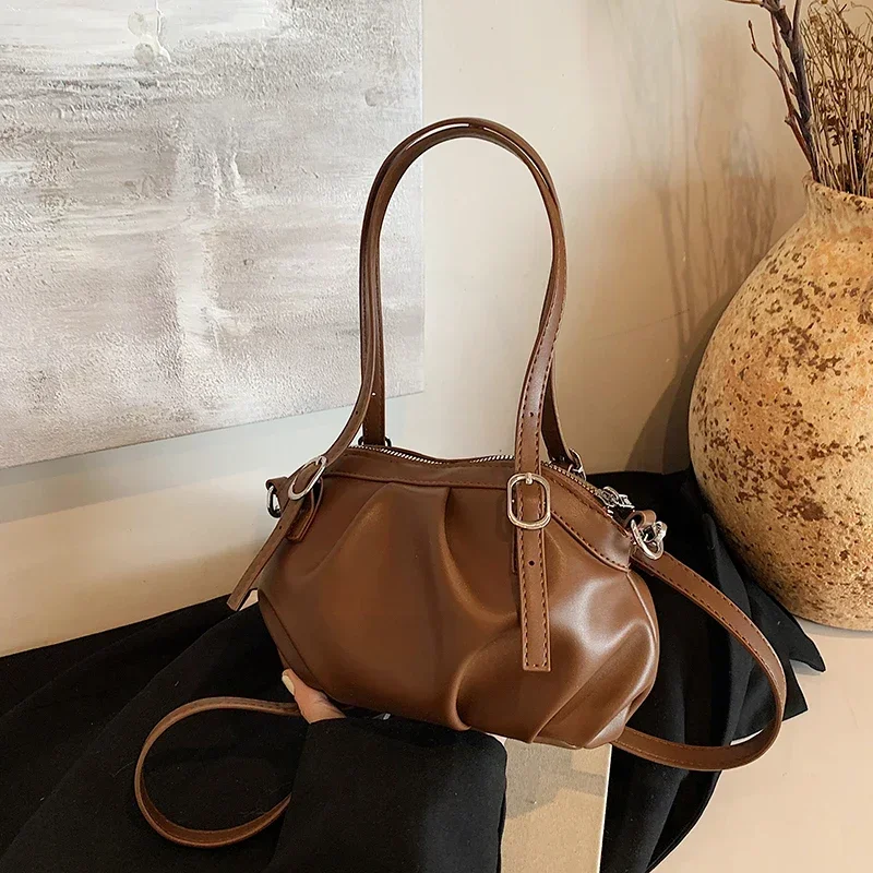 Single Shoulder Bag, Niche Soft Leather Pleated Women's New Versatile Motorcycle Armpit Retro Crossbody Bag Одноплечковый Мешок
Single Shoulder Bag, Niche Soft Leather Pleated Women's New Versatile Motorcycle Armpit Retro Crossbody Bag Одноплечковый Мешок