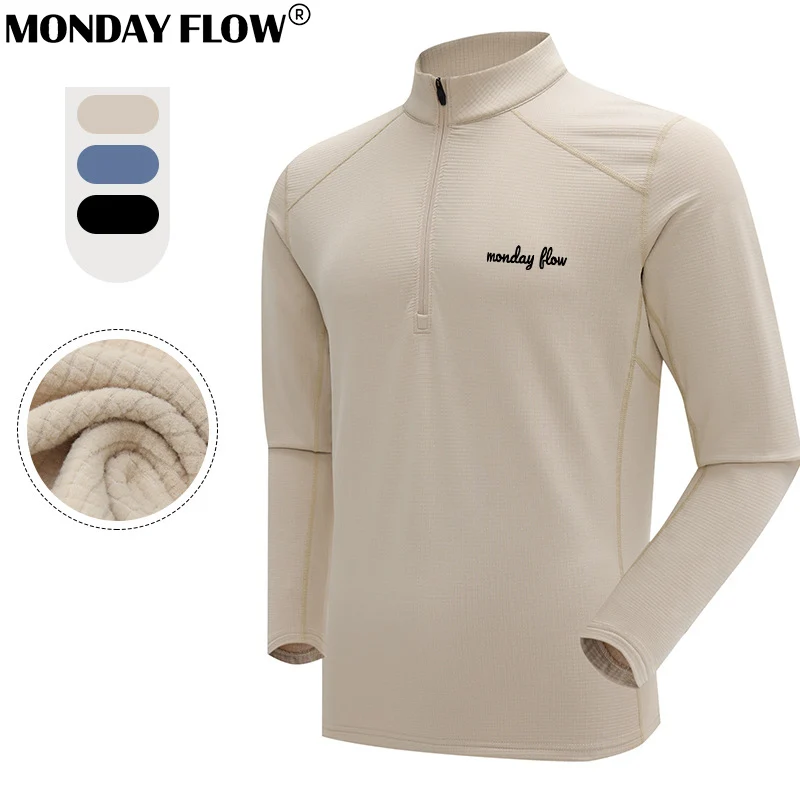 Monday Flow New Korean Golf Sweatshirt Fashion Autumn Winter Men and Women Pullover Golf Wear Fleece Golf Tops Clothing
Monday Flow New Korean Golf Sweatshirt Fashion Autumn Winter Men and Women Pullover Golf Wear Fleece Golf Tops Clothing