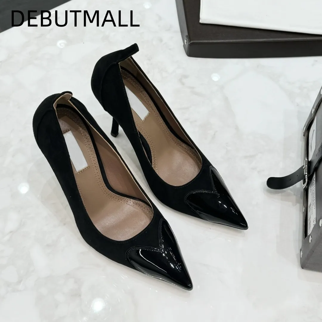 New pointed heart-shaped shallow mouth single shoe women's genuine leather Korean version versatile and comfortable high heels
New pointed heart-shaped shallow mouth single shoe women's genuine leather Korean version versatile and comfortable high heels