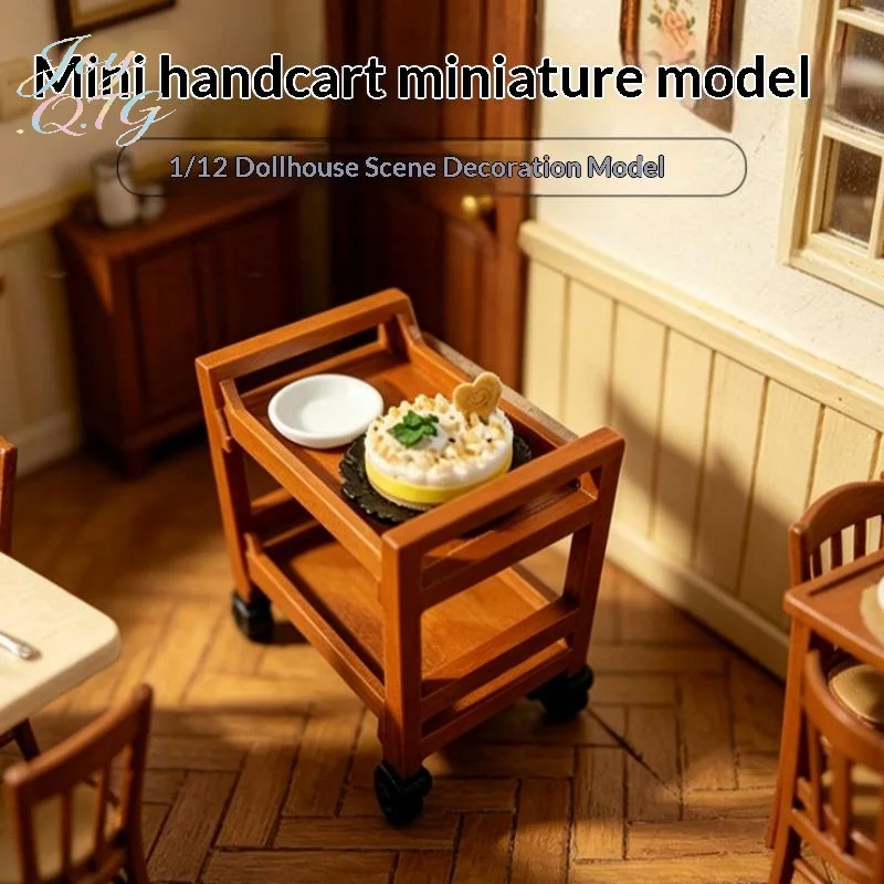 Hot Miniature Bar Cart Trolley Ornament 1/12 Dollhouse Food Cart Model Decoration Pretend Play Toy Dolls House Decor Accessories
Hot Miniature Bar Cart Trolley Ornament 1/12 Dollhouse Food Cart Model Decoration Pretend Play Toy Dolls House Decor Accessories