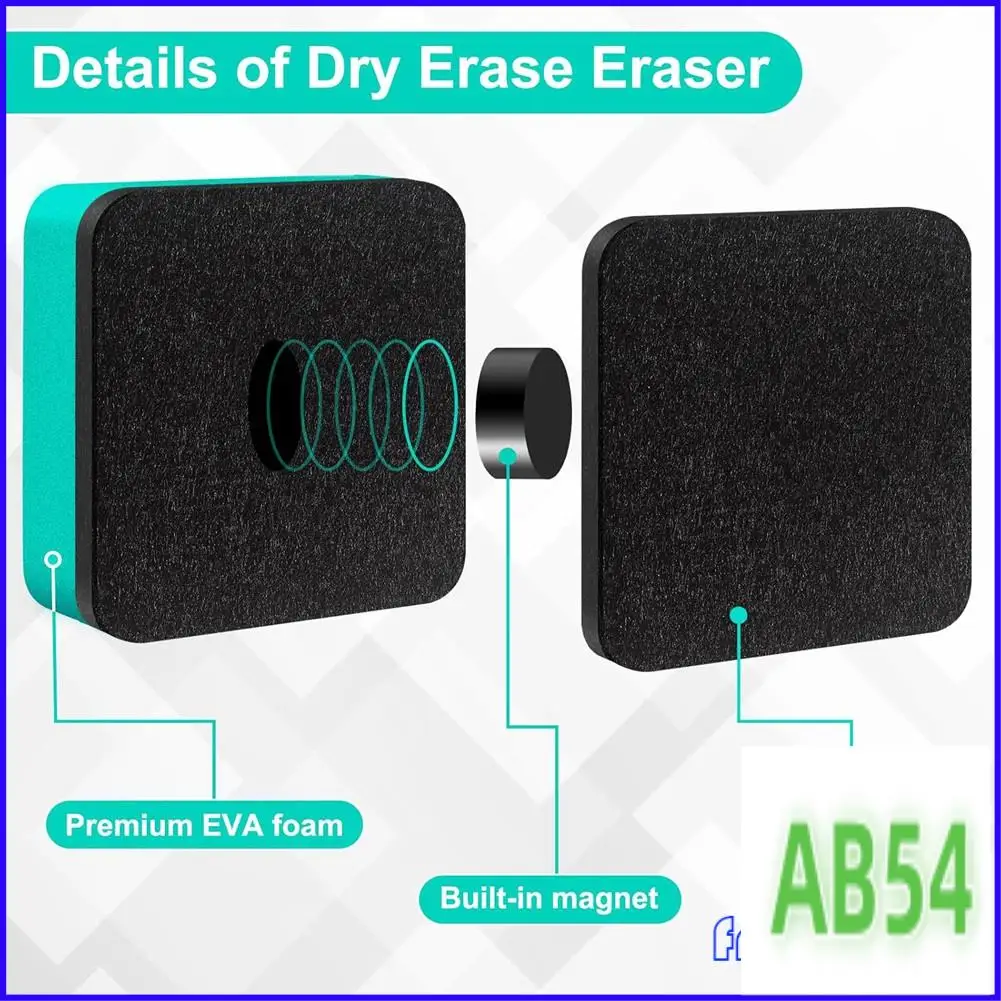 SB-96 Pack Dry Erase Erasers, Mini Magnetic Dry Erase Eraser Bulk, White Board Dry Erasers, Chalkboard Cleansers
SB-96 Pack Dry Erase Erasers, Mini Magnetic Dry Erase Eraser Bulk, White Board Dry Erasers, Chalkboard Cleansers