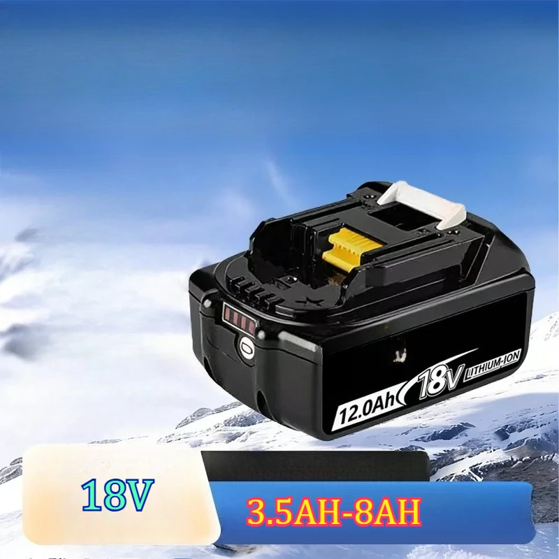 3.5AH-8AH Is Suitable for Makita 18V Lithium Battery BL1830B Electric Wrench Electric Drill Electric Tool Range Charging Battery
3.5AH-8AH Is Suitable for Makita 18V Lithium Battery BL1830B Electric Wrench Electric Drill Electric Tool Range Charging Battery
