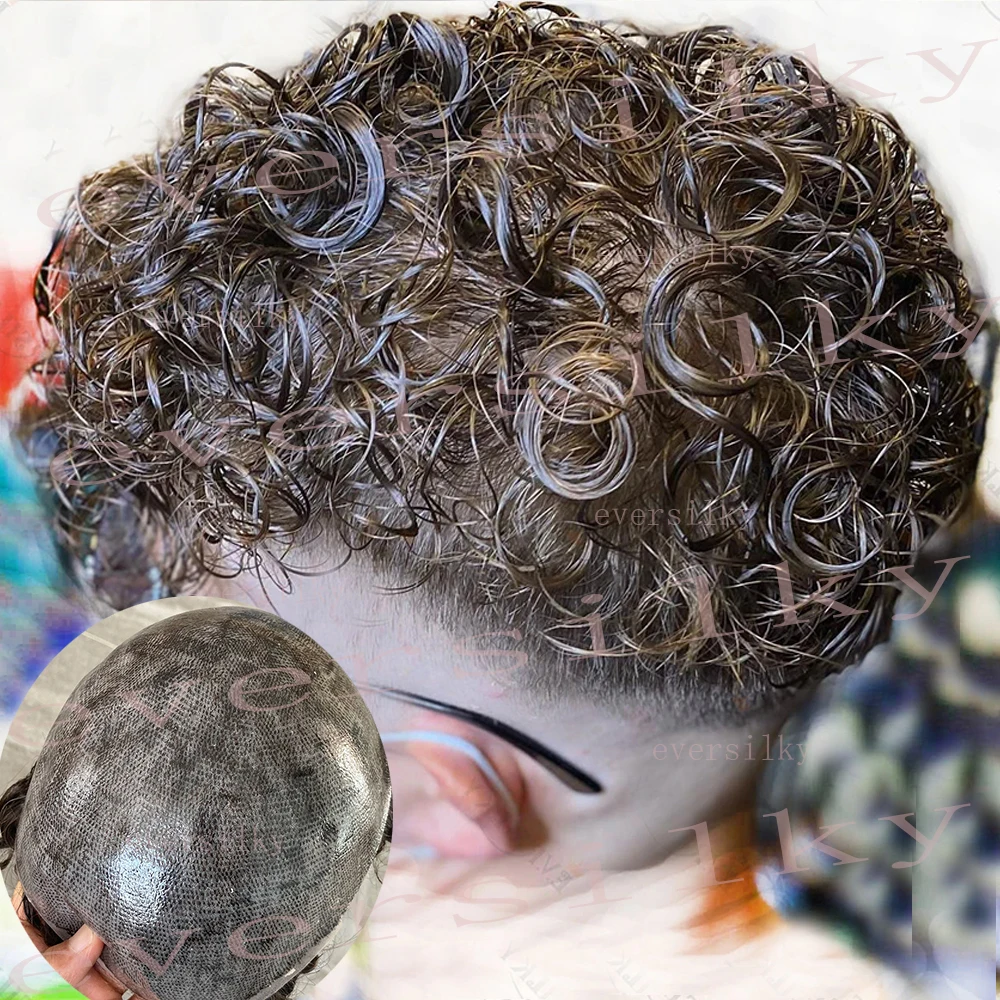 20mm Curly Natural Hairline Light Brown Black Men Toupee Super Durable Human Hair Wig Full PU Microskin Male Capillary Prosthesi
20mm Curly Natural Hairline Light Brown Black Men Toupee Super Durable Human Hair Wig Full PU Microskin Male Capillary Prosthesi
