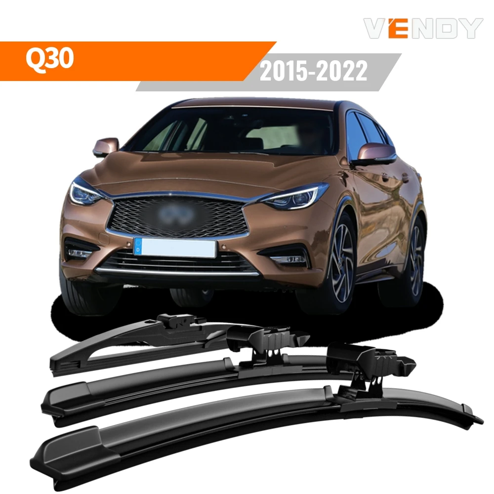 1set Front & Rear Windshield Wiper Blades Windscreen Wipers For Infiniti Q30 2015-2022 Rubber Brushes Car Accessories Refills
1set Front & Rear Windshield Wiper Blades Windscreen Wipers For Infiniti Q30 2015-2022 Rubber Brushes Car Accessories Refills